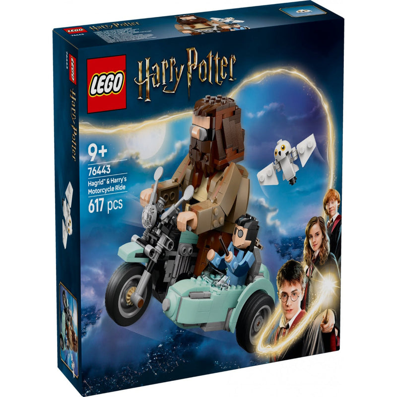 Lego 76443 Harry Potter Hagrid & Harry's Motorcycle Ride (617 Pieces)