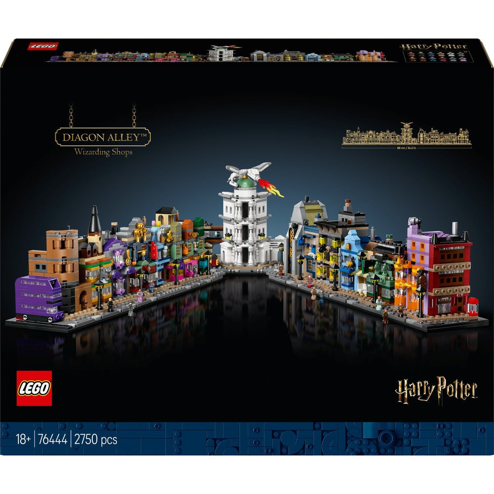 Lego 76444 Harry Potter Diagon Alley Wizarding Shops (2750 Pieces)