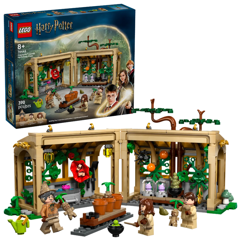 Lego 76445 Harry Potter Hogwarts Castle: Herbology Class (390 Pieces)