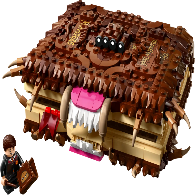 Lego 76449 Harry Potter Chomping Monster Book Of Monsters (518 Pieces)