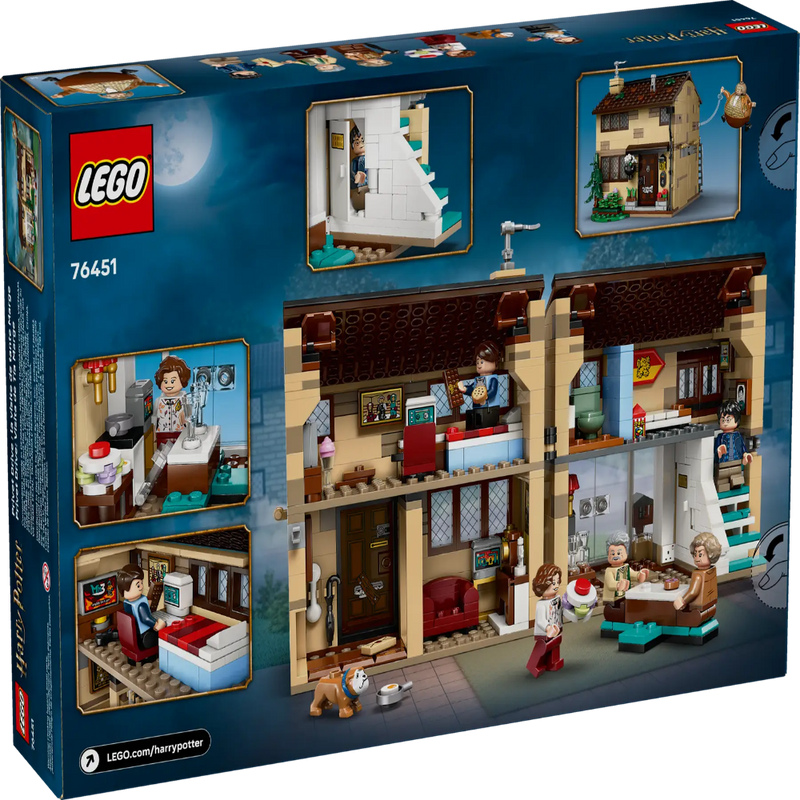 Lego 76451 Harry Potter Privet Drive: Aunt Marge's Visit (639 Pieces)