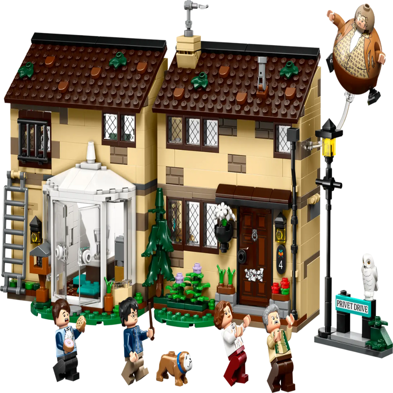 Lego 76451 Harry Potter Privet Drive: Aunt Marge's Visit (639 Pieces)
