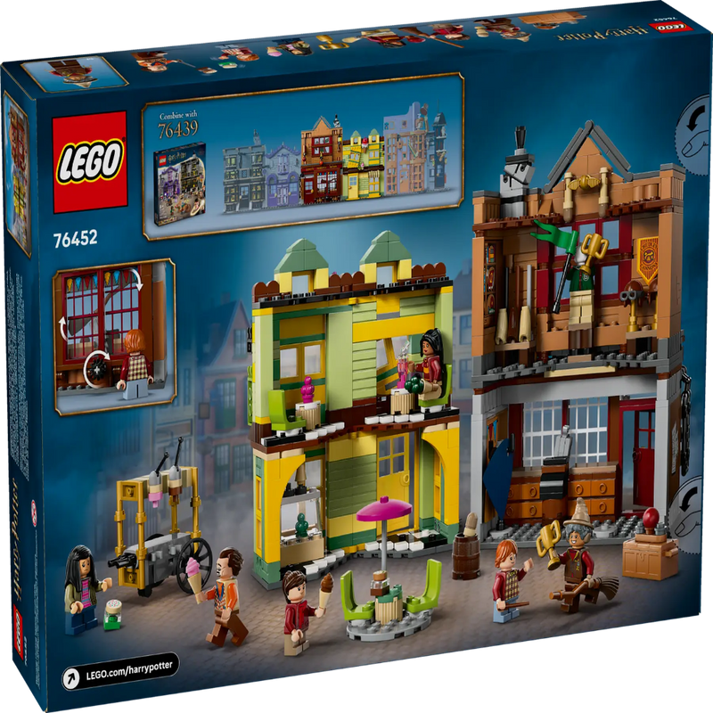 Lego 76452 Harry Potter Quality Quidditch Supplies & Ice Cream Parlour (795 Pieces)
