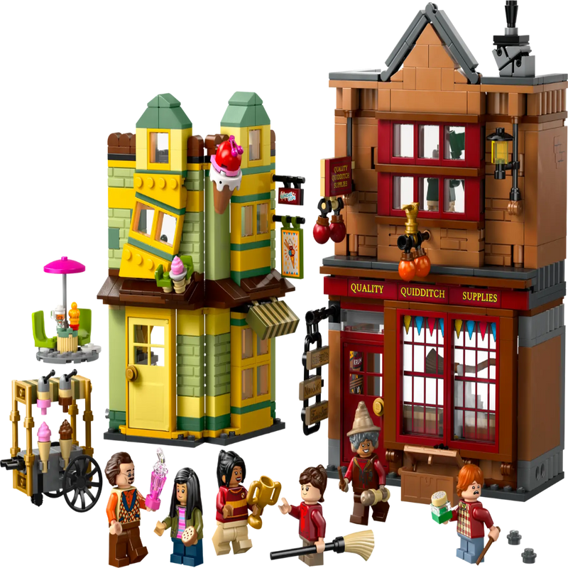 Lego 76452 Harry Potter Quality Quidditch Supplies & Ice Cream Parlour (795 Pieces)