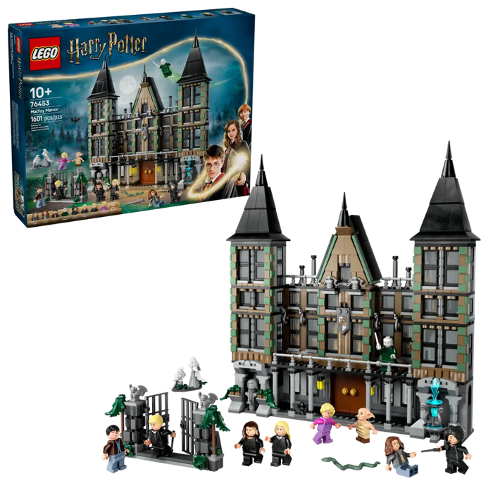 Lego 76453 Harry Potter Malfoy Manor (1601 Pieces)-Construction-LEGO-Toycra