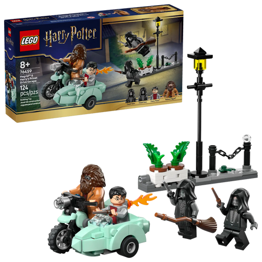 Lego 76459 Harry Potter Hagrid & Harry's Privet Drive Escape (124 Pieces)-Construction-LEGO-Toycra