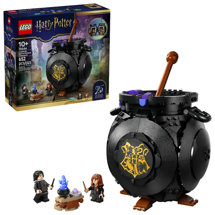 Lego 76464 Harry Potter Cauldron: Secret Potions Classroom (652 Pieces)-Construction-LEGO-Toycra