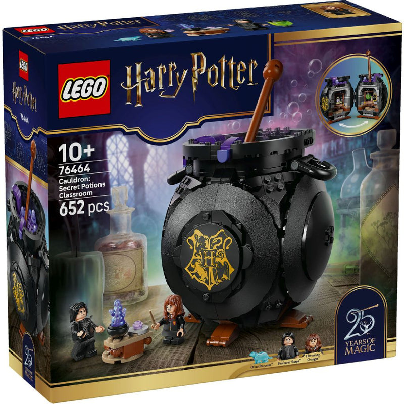 Lego 76464 Harry Potter Cauldron: Secret Potions Classroom (652 Pieces)