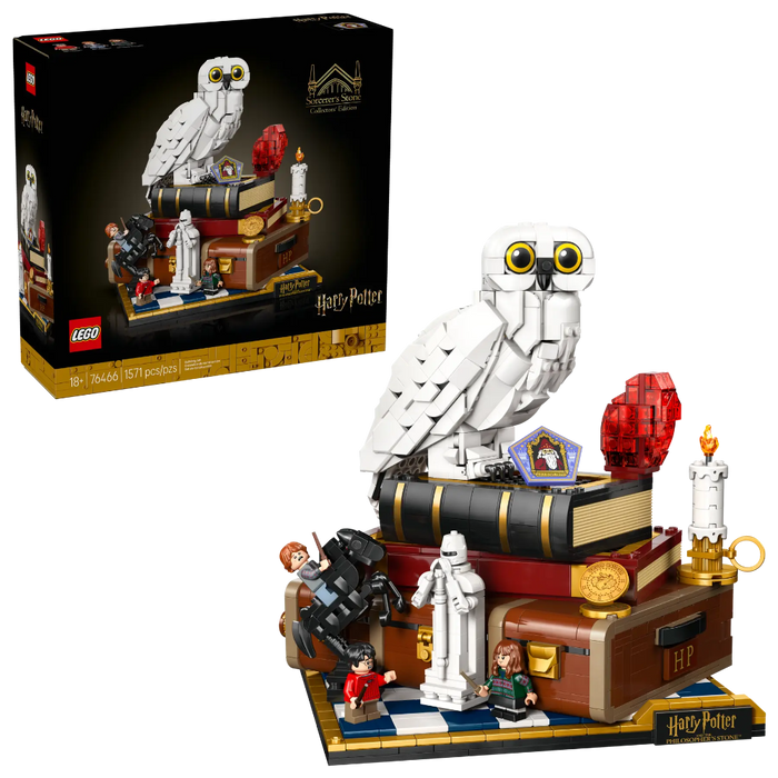 Lego 76466 Harry Potter Sorcerer's Stone – Collectors' Edition (1571 Pieces)-Construction-LEGO-Toycra