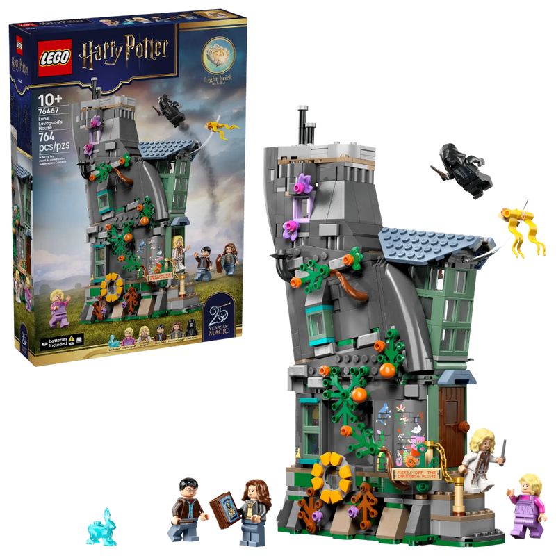 Lego 76467 Harry Potter Luna Lovegood's House (764 Pieces)