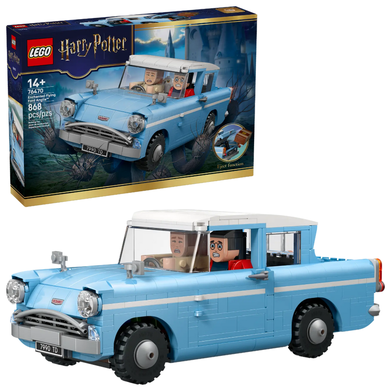Lego 76470 Harry Potter Enchanted Flying Ford Anglia (868 Pieces)