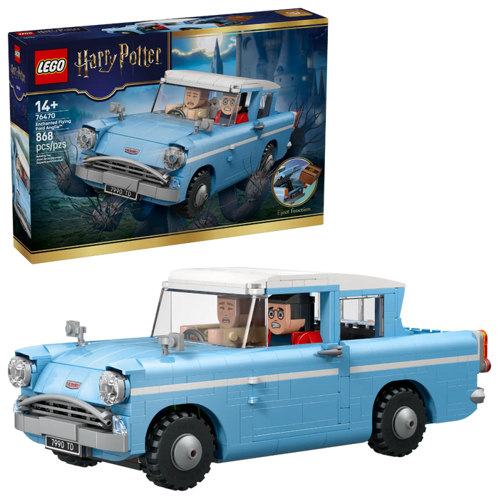 Lego 76470 Harry Potter Enchanted Flying Ford Anglia (868 Pieces)-Construction-LEGO-Toycra