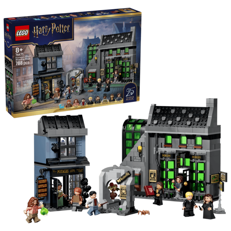 Lego 76471 Harry Potter Knockturn Alley Wizarding Shops (788 pcs)