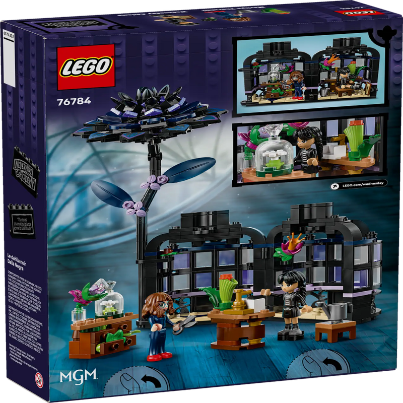 Lego 76784 Wednesday Black Dahlia Flower (358 Pieces)