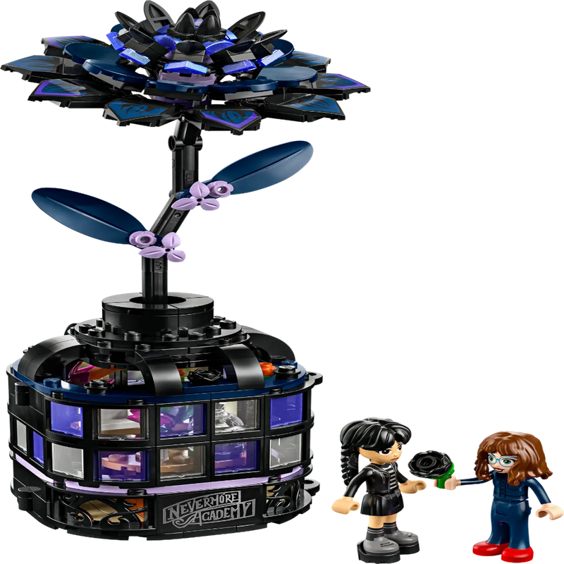 Lego 76784 Wednesday Black Dahlia Flower (358 Pieces)