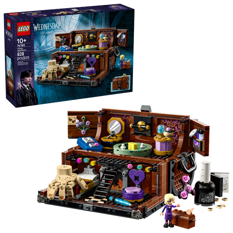 Lego 76785 Wednesday Thing's Apartment (828 Pieces)