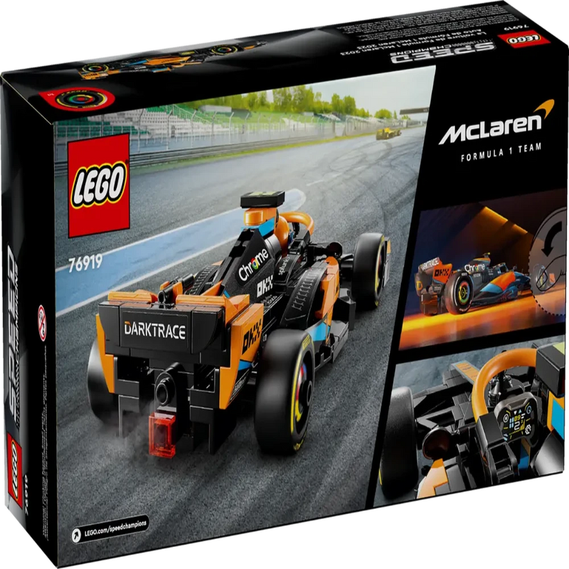 Lego 76919 2023 Speed Champions McLaren Formula 1 Race Car (245 Pieces)