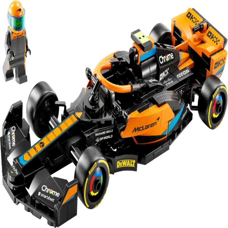 Lego 76919 2023 Speed Champions McLaren Formula 1 Race Car (245 Pieces)