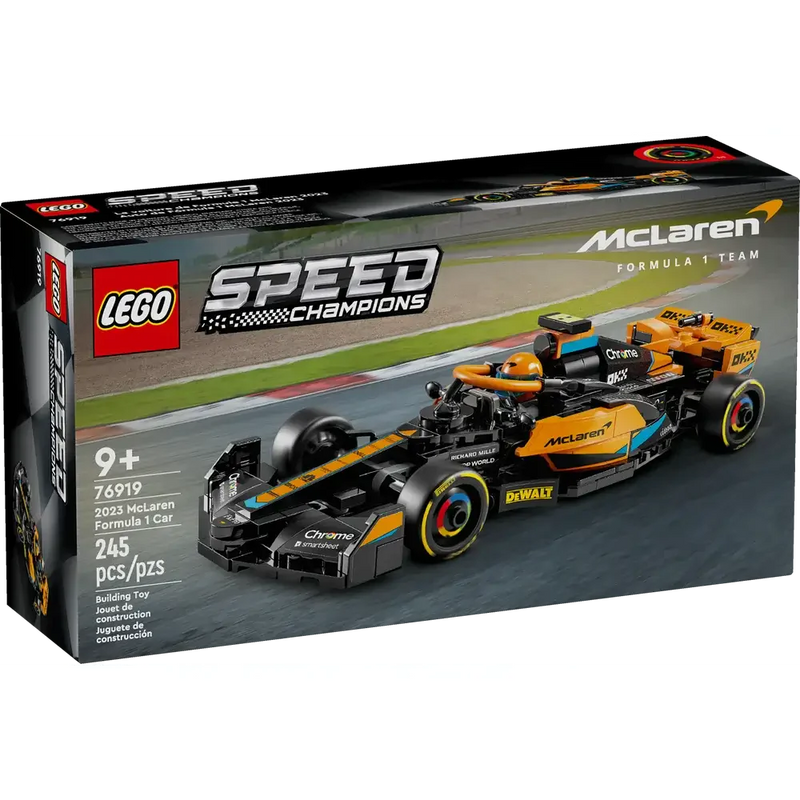Lego 76919 2023 Speed Champions McLaren Formula 1 Race Car (245 Pieces)