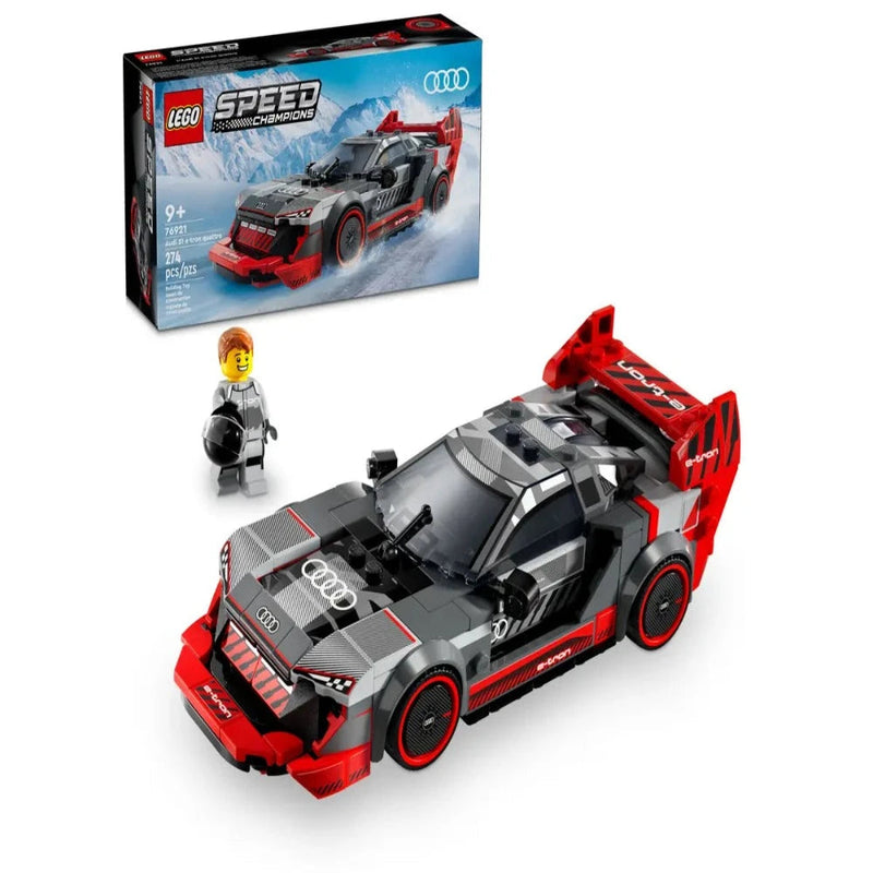 Lego 76921 Speed Champions Audi S1 E-Tron quattro Race Car(274 Pieces)
