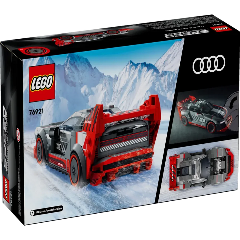 Lego 76921 Speed Champions Audi S1 E-Tron quattro Race Car(274 Pieces)