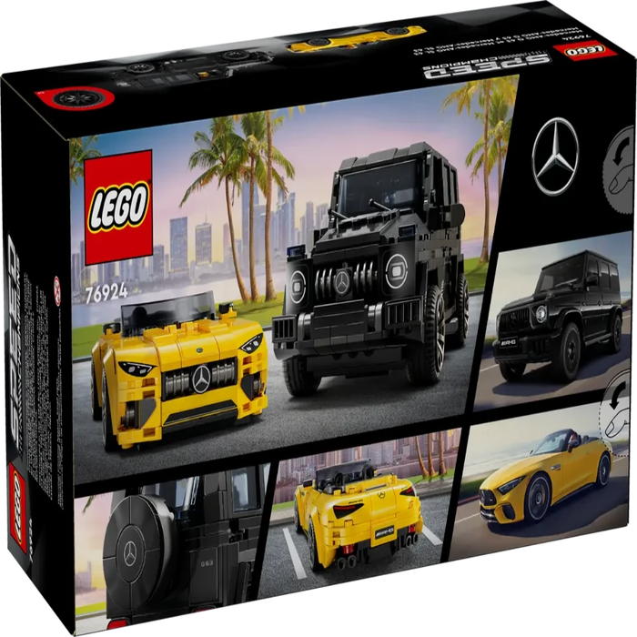 Lego 76924 Speed Champions Mercedes-AMG G 63 & Mercedes-AMG SL 63 (808 Pieces)-Construction-LEGO-Toycra