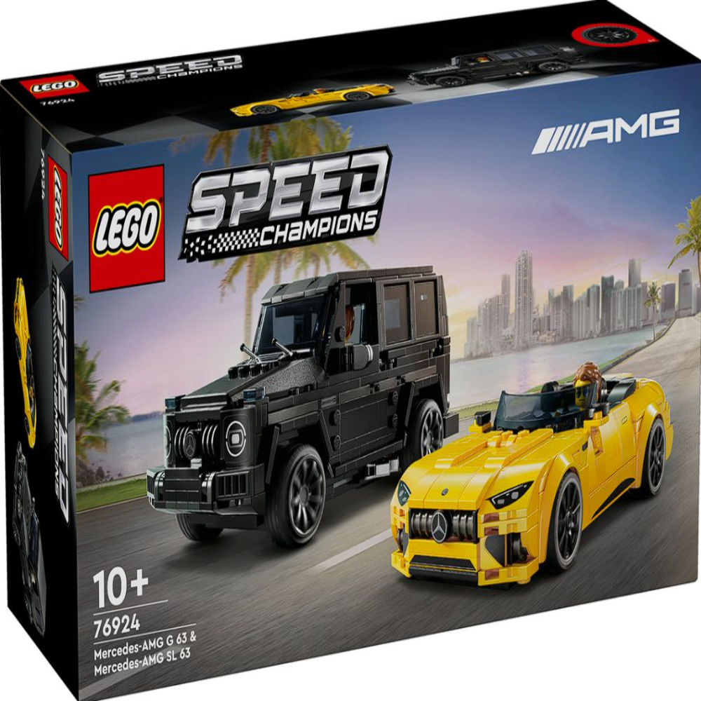 Lego 76924 Speed Champions Mercedes-AMG G 63 & Mercedes-AMG SL 63 (808 ...