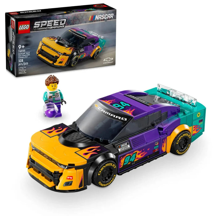 Lego 76935 Speed Champions NASCAR Next Gen Chevrolet Camaro ZL1 (328 Pieces)-Construction-LEGO-Toycra