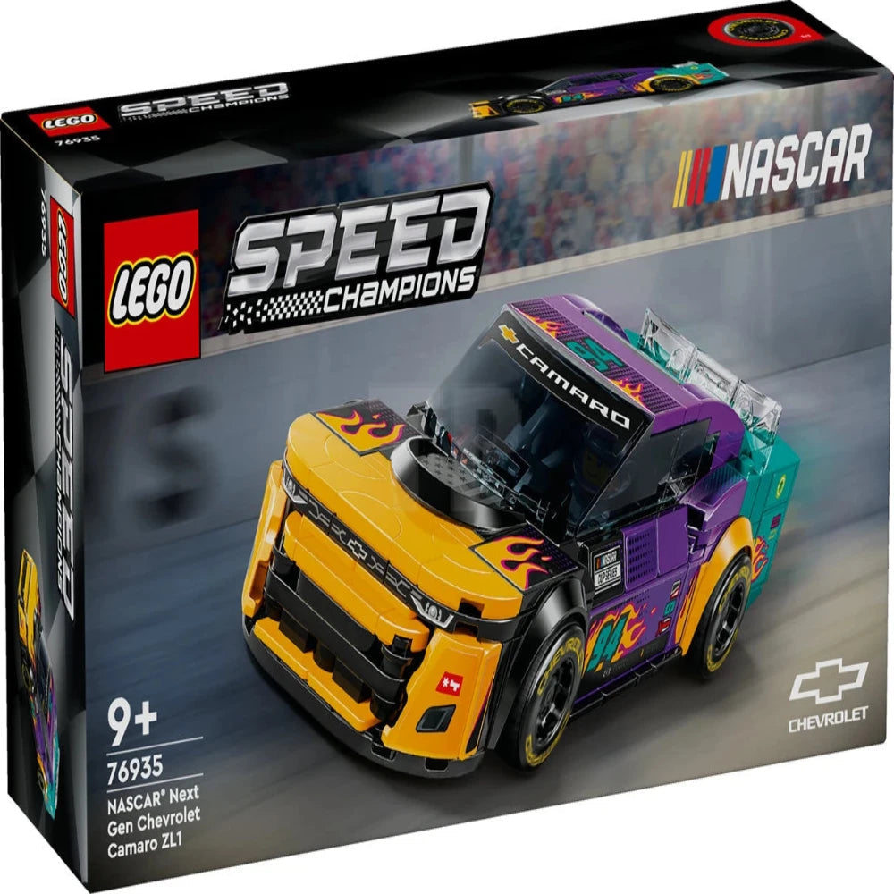 Lego 76935 Speed Champions NASCAR Next Gen Chevrolet Camaro ZL1 (328 Pieces)