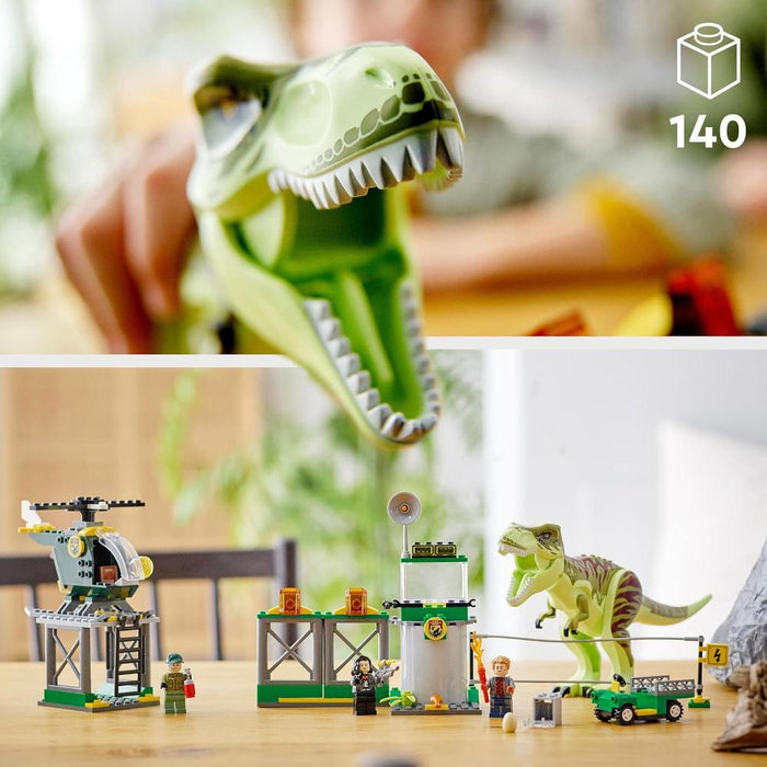 Lego 76944 Jurassic World rex Dinosaur Breakout 140 Pieces