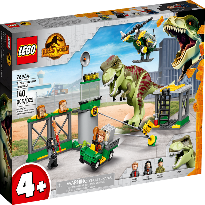 Lego 76944 Jurassic World T. rex Dinosaur Breakout ( 140 Pieces )-Construction-LEGO-Toycra