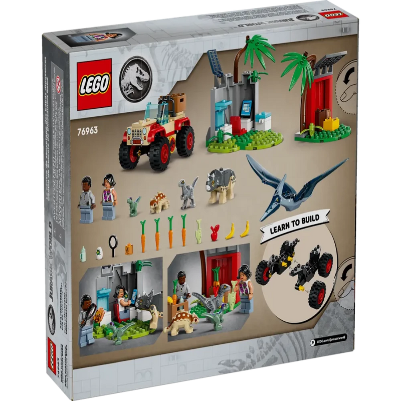 Lego 76963 Jurassic World Baby Dinosaur Rescue Center ( 139 Pieces )