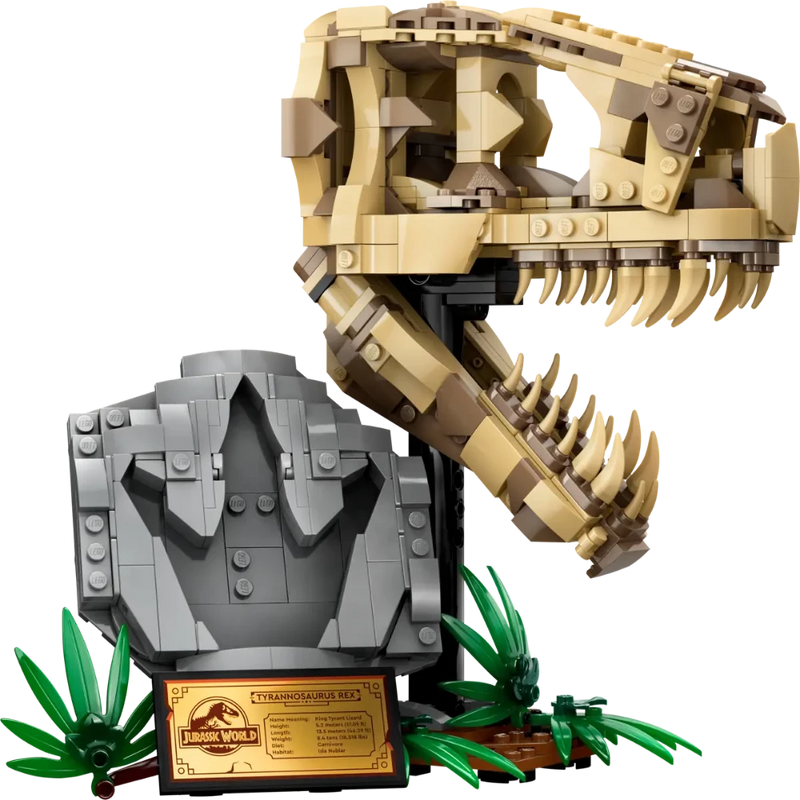 Lego 76964 Jurassic World Dinosaur Fossils: T. rex Skull ( 577 Pieces )