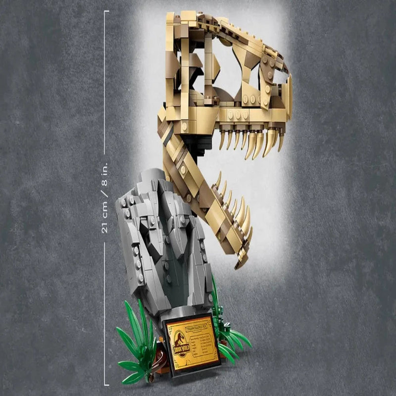 Lego 76964 Jurassic World Dinosaur Fossils: T. rex Skull ( 577 Pieces )