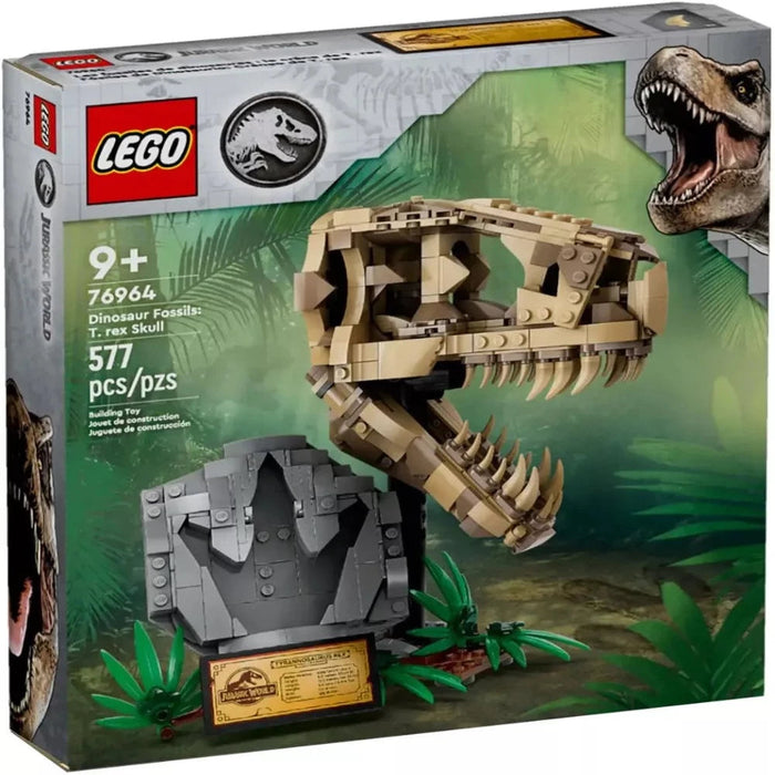 Lego 76964 Jurassic World Dinosaur Fossils: rex Skull 577 Pieces