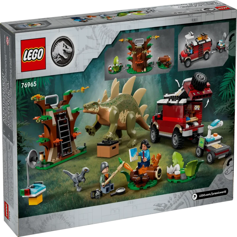 Lego 76965 Jurassic World Dinosaur Missions Stegosaurus Discovery (420 Pieces)