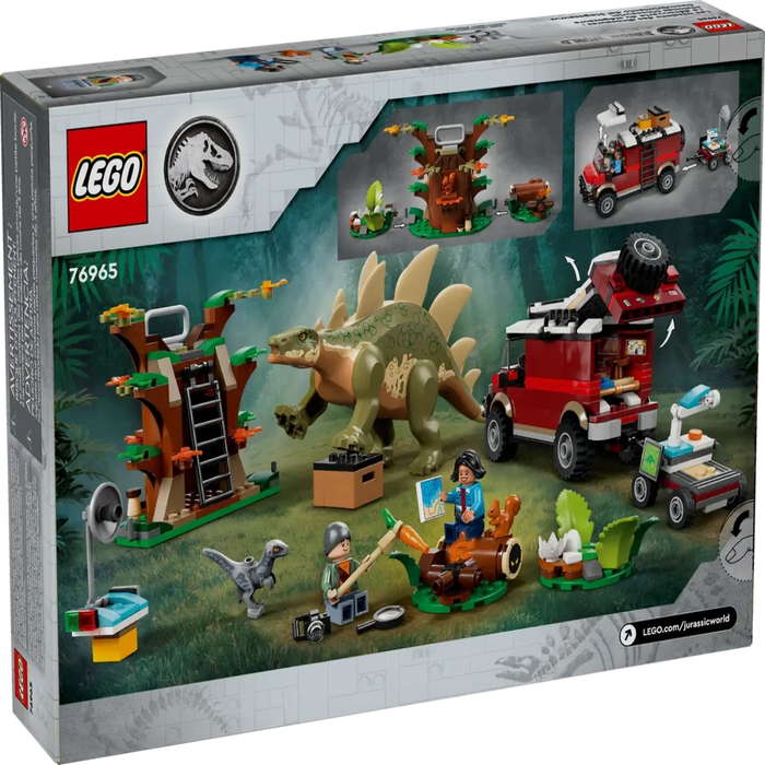 Lego 76965 Jurassic World Dinosaur Missions Stegosaurus Discovery (420 Pieces)-Construction-LEGO-Toycra