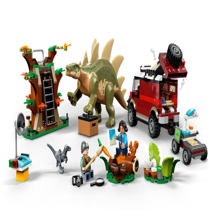 Lego 76965 Jurassic World Dinosaur Missions Stegosaurus Discovery (420 Pieces)-Construction-LEGO-Toycra