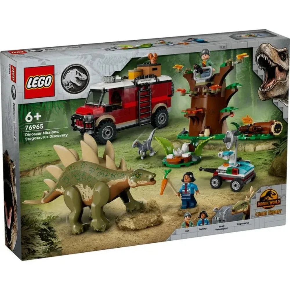 Lego 76965 Jurassic World Dinosaur Missions Stegosaurus Discovery (420 Pieces)