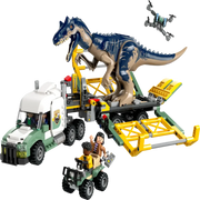 Lego 76966 Jurassic World Dinosaur Missions Allosaurus Transport Truck (588 Pieces)