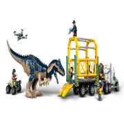 Lego 76966 Jurassic World Dinosaur Missions Allosaurus Transport Truck (588 Pieces)