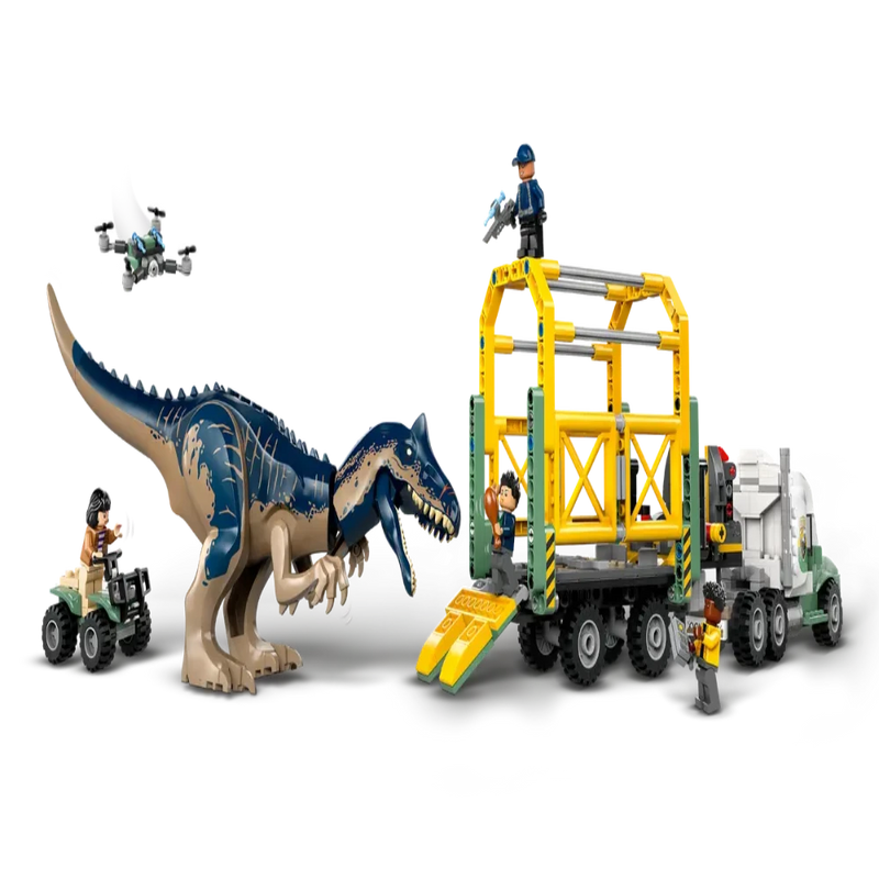 Lego 76966 Jurassic World Dinosaur Missions Allosaurus Transport Truck (588 Pieces)