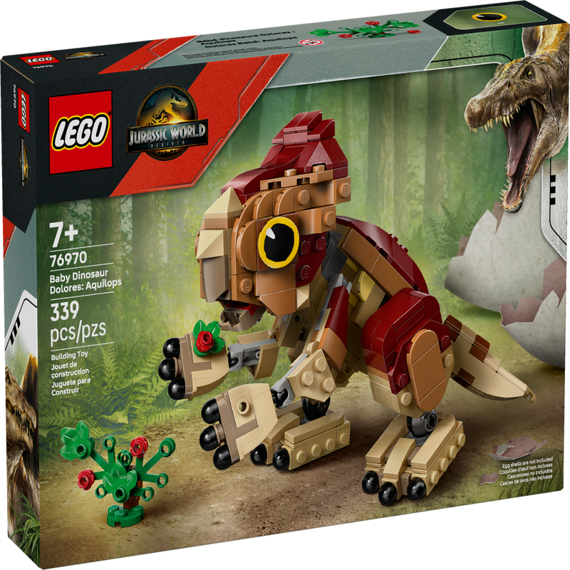 Lego 76970 Jurassic World Baby Dinosaur Dolores: Aquilops (339 Pieces)