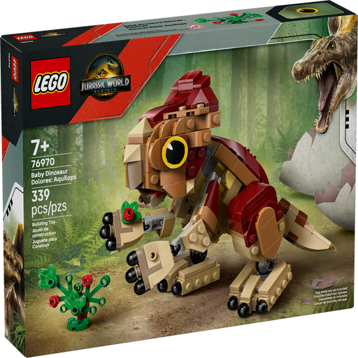 Lego 76970 Jurassic World Baby Dinosaur Dolores: Aquilops (339 Pieces)-Construction-LEGO-Toycra