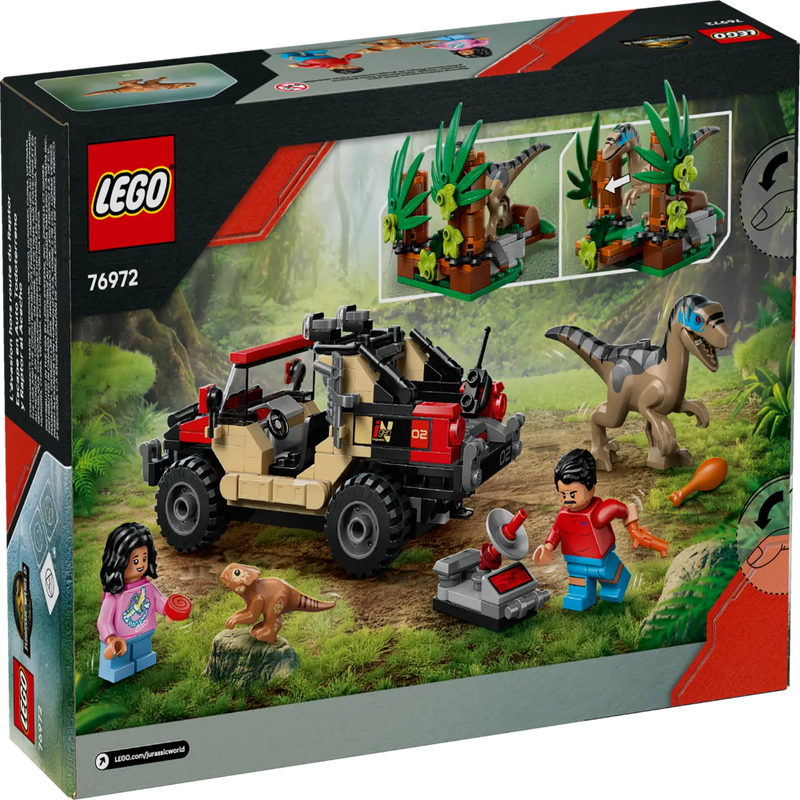 Lego 76972 Jurassic World Raptor Off-Road Escape (285 Pieces)