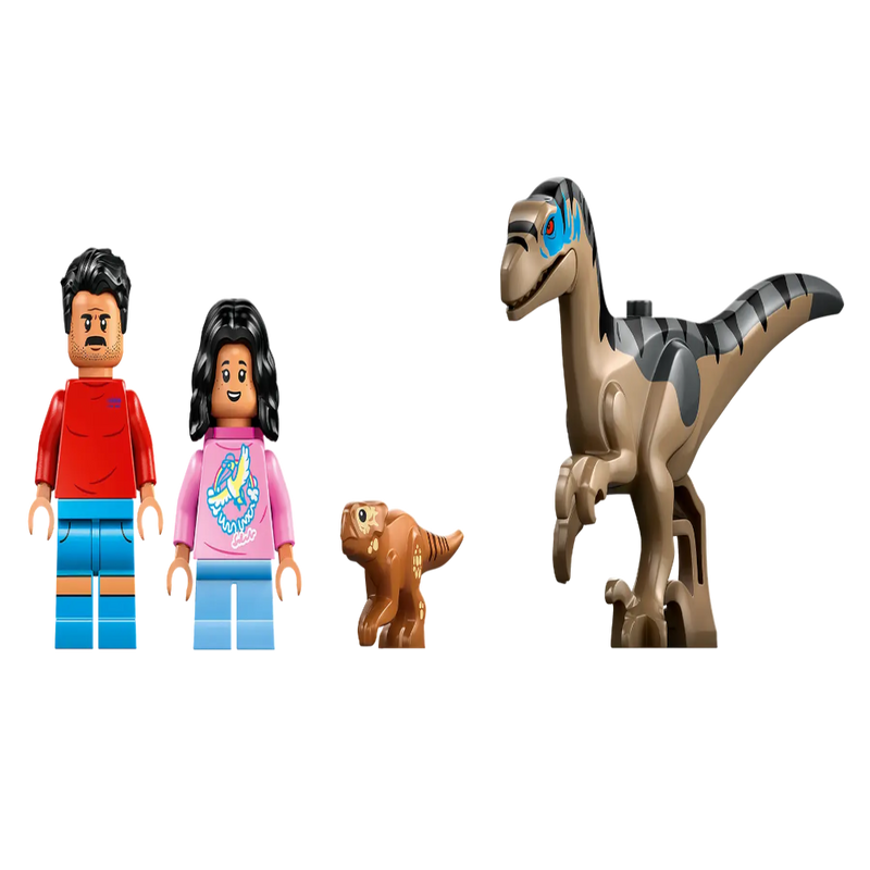 Lego 76972 Jurassic World Raptor Off-Road Escape (285 Pieces)