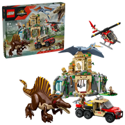 Lego 76976 Jurassic World Spinosaurus & Quetzalcoatlus Air Mission (984 Pieces)