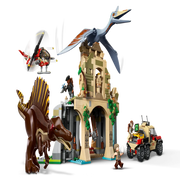 Lego 76976 Jurassic World Spinosaurus & Quetzalcoatlus Air Mission (984 Pieces)