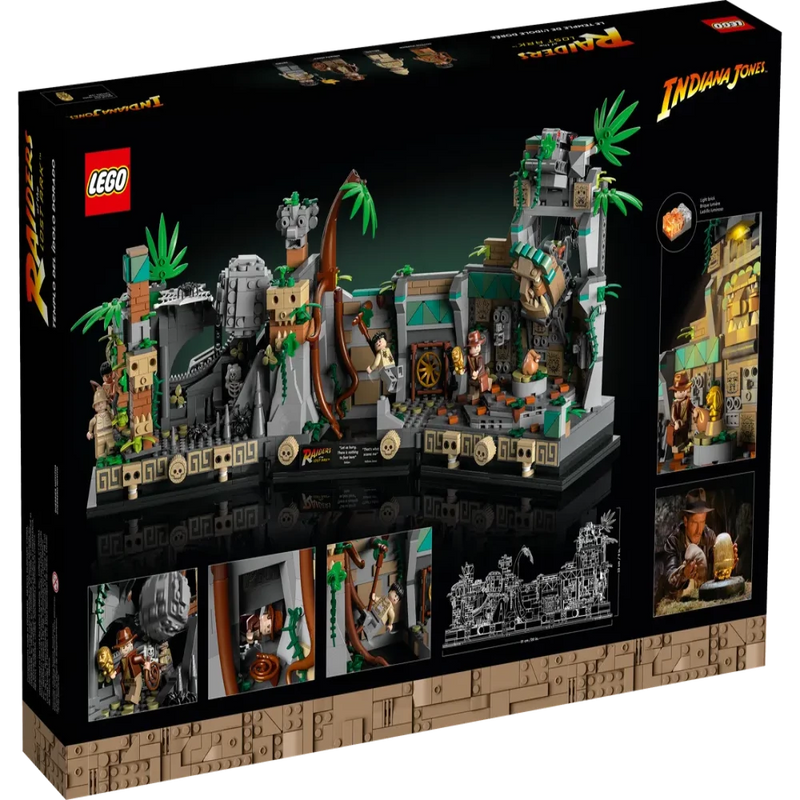 Lego 77015 Indiana Jones Temple Of The Golden Idol - 1545 Pieces