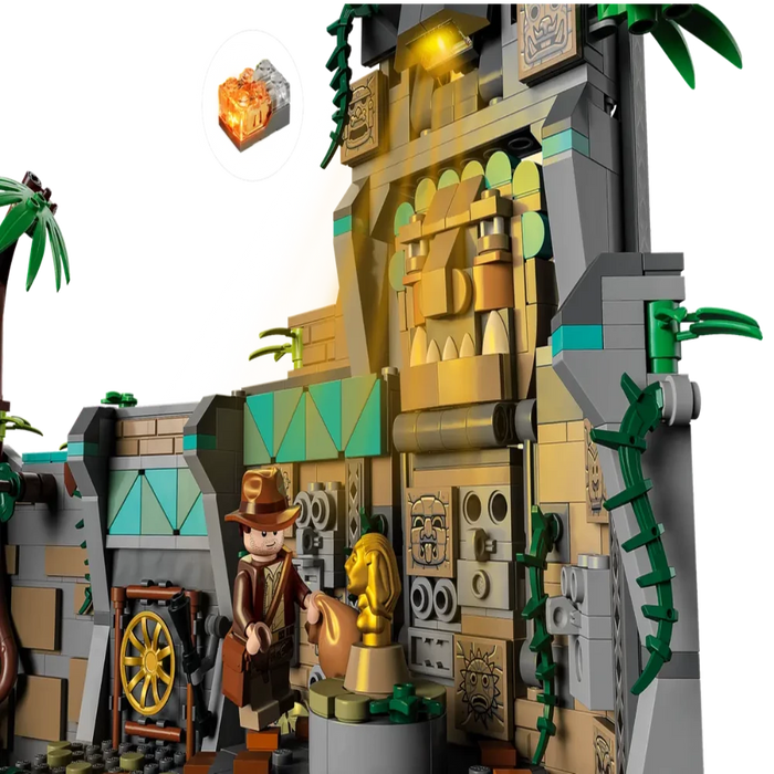 LEGO Indiana Jones Temple of the Golden Idol 77015 Building Kit (1,545  Pieces)